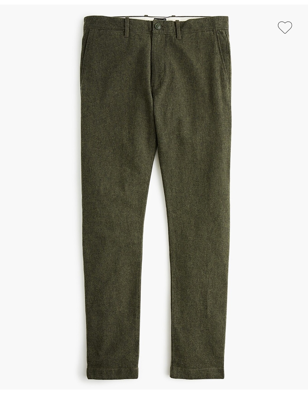 EUC J. Crew Men’s 484 Slim-fit pant in stretch brushed twill